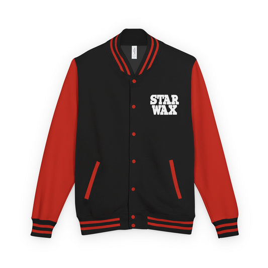 Retro 'STAR WAX' Varsity Jacket